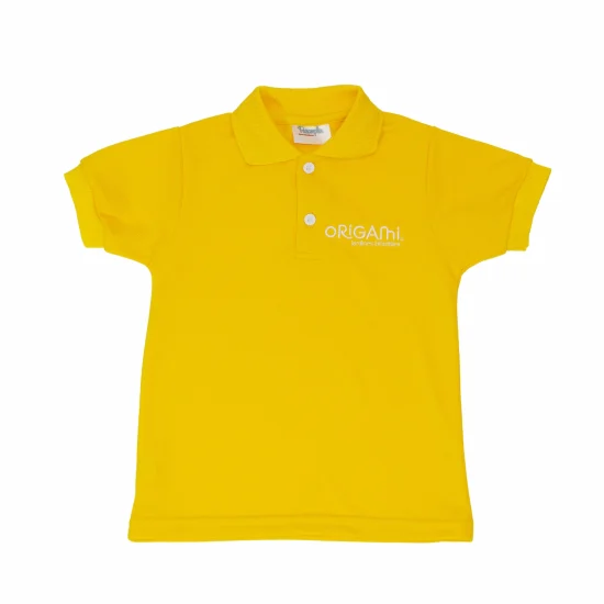 Camiseta Polo Amarilla - Origami